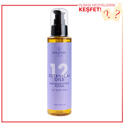 12 Botanik Yağ İçeren Saç Bakım Yağı (150 ml)