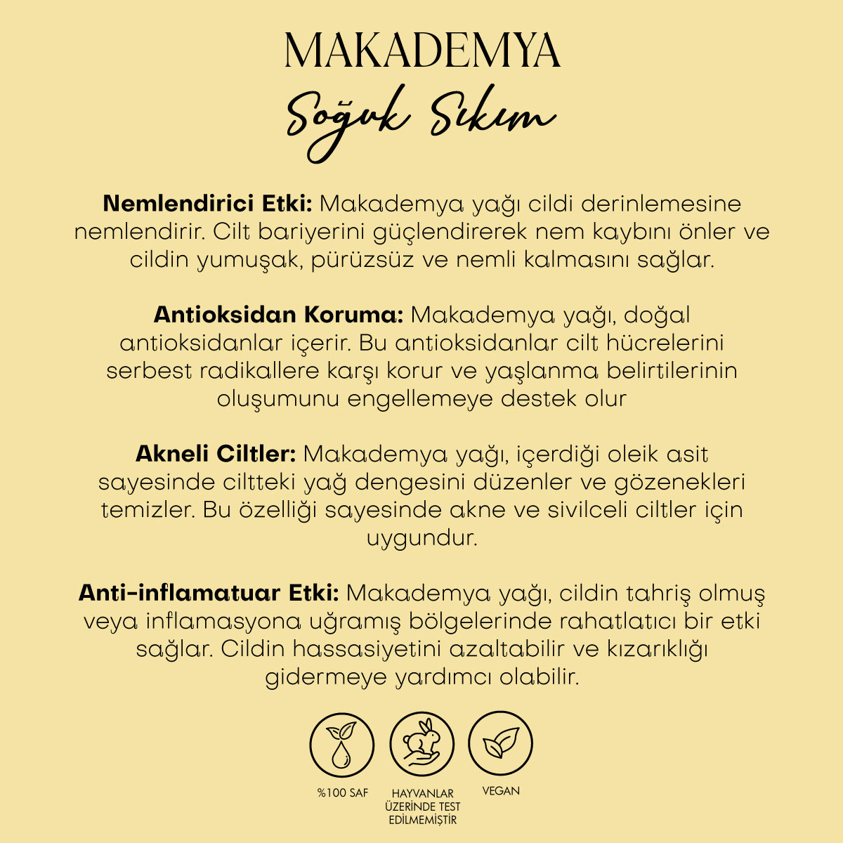 Makademya Cevizi Yağı (30 ml)