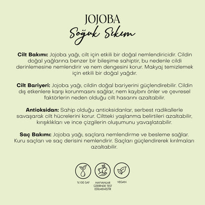 Jojoba Yağı - Soğuk Sıkım (50 ml)