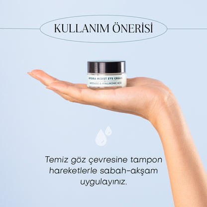 HYDRA MOIST EYE CREAM — увлажняющий крем для век с авокадо и гиалуроновой кислотой (20 мл)