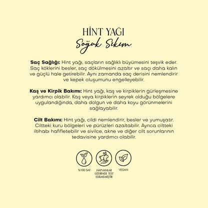 Hint Yağı - Soğuk Sıkım (50 ml)