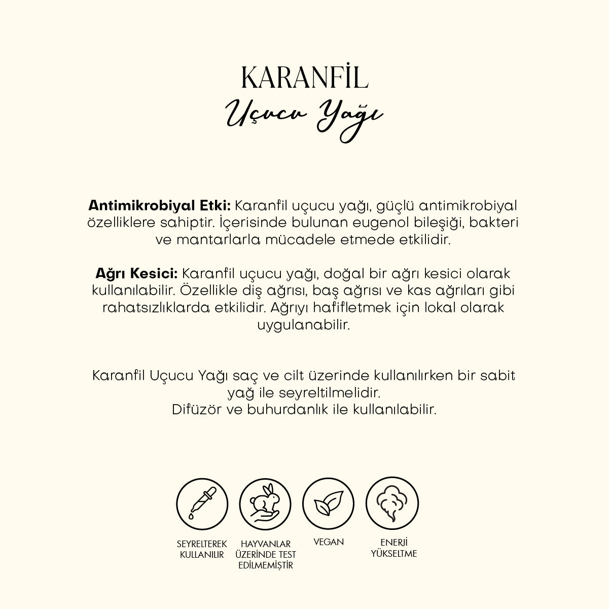 Karanfil Uçucu Yağ (10 ml)