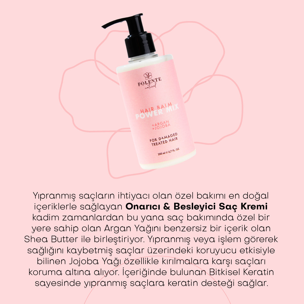 Onarıcı-Besleyici Saç Kremi / Yıpranmış - İşlem Görmüş Saçlar (200 ml)