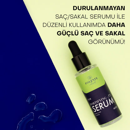 Men Fortifying Serum - Erkekler İçin Güçlendirici Saç ve Sakal Serumu (30 ml)