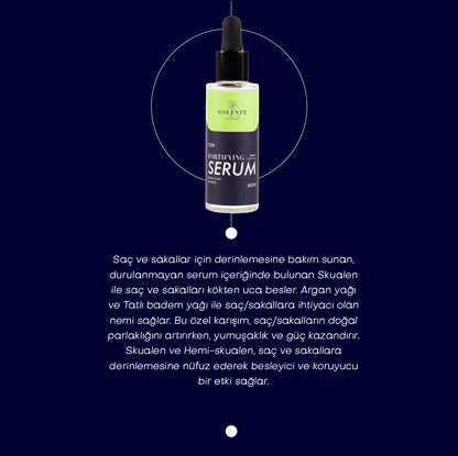 Men Fortifying Serum - Erkekler İçin Güçlendirici Saç ve Sakal Serumu (30 ml)