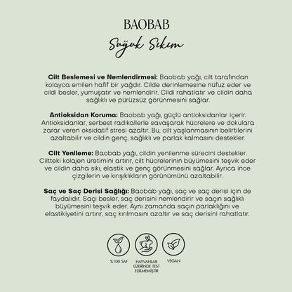 Baobab Yağı - Soğuk Sıkım (30 ml)