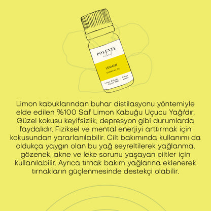 Lemon Peel Essential Oil (10 ml)