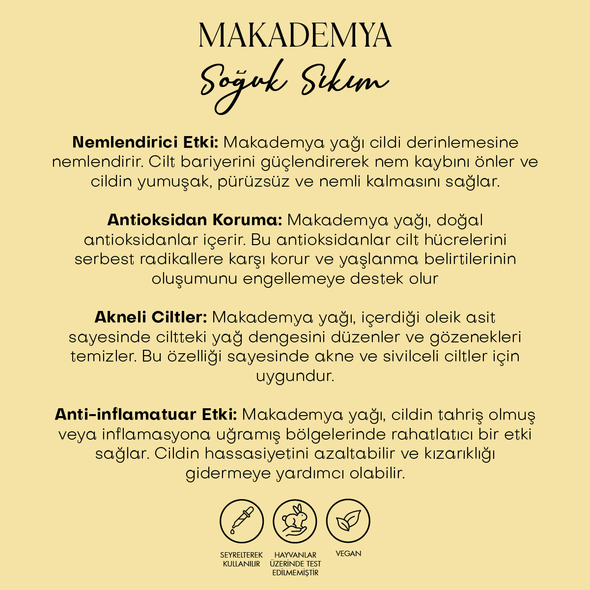 Makademya Cevizi Yağı (30 ml)