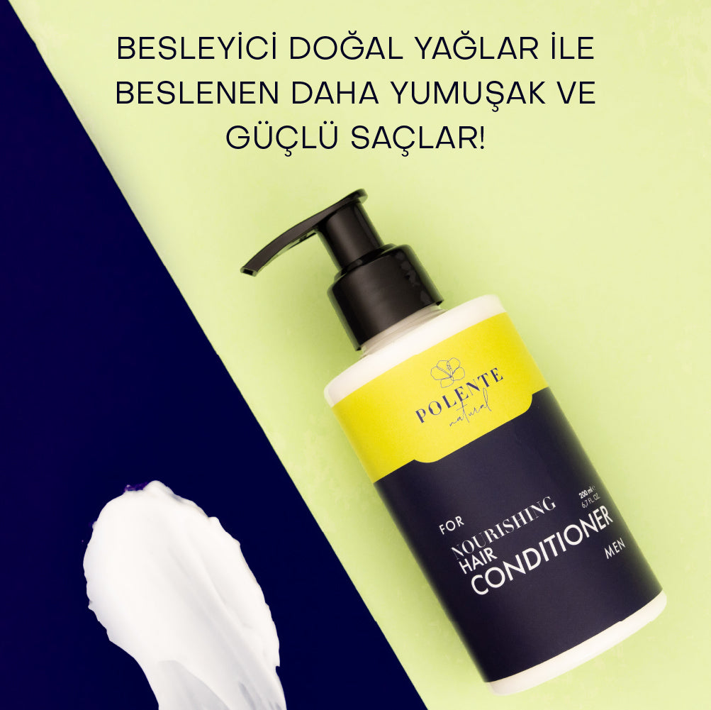 Men Nourishing Hair Conditioner - Erkekler İçin Besleyici Saç Bakım Kremi (200 ml)