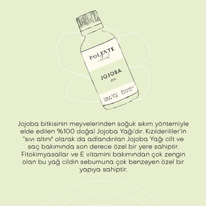 Jojoba Yağı - Soğuk Sıkım (50 ml)