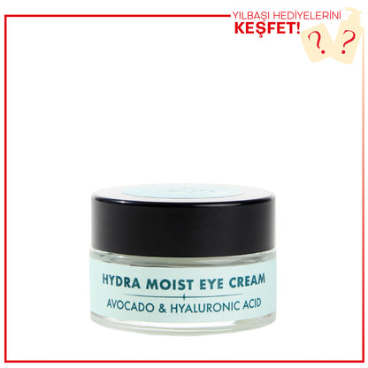 HYDRA MOIST EYE CREAM- Avocado &amp;amp; Hyaluronic Acid Moisturizing Eye Cream