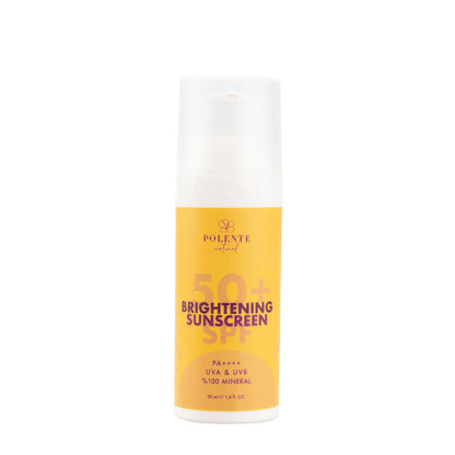 50+ SPF Brightening Sunscreen - 50+ SPF Brightening Sunscreen 100% Mineral Filter (50 ml)