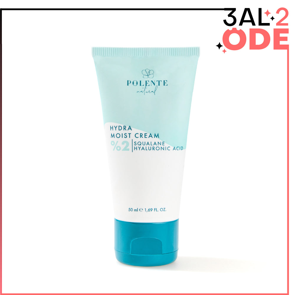 HYDRA MOIST CREAM - Hyalüronik Asit &amp; Skualen İçeren Nemlendirici Krem (50 ml)