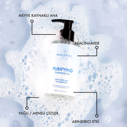 Purifying Cleansing Gel Arındırıcı Yüz Yıkama Jeli / Yağlı ve Akneye Yatkın Ciltler (200 ml)