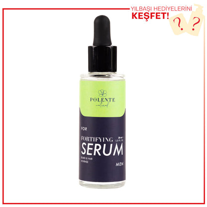 Men Fortifying Serum - Erkekler İçin Güçlendirici Saç ve Sakal Serumu (30 ml)