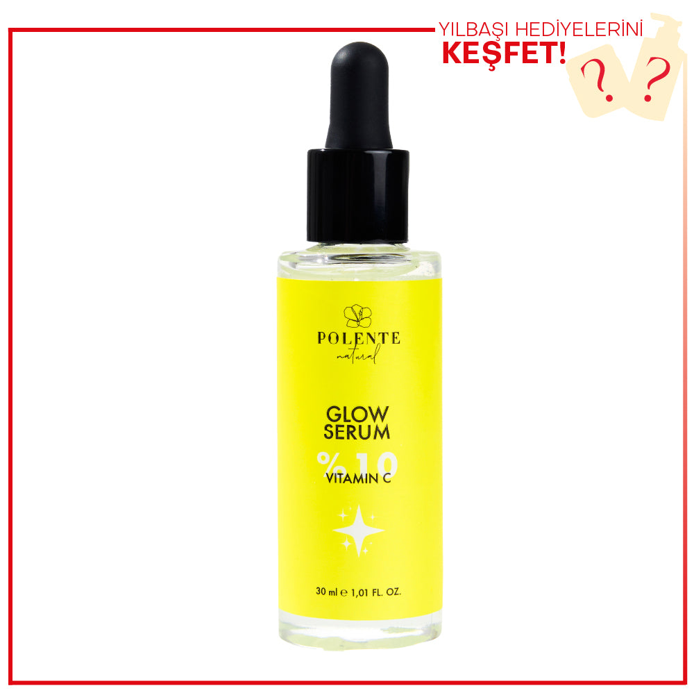 GLOW SERUM %10 C Vitamini İçeren Aydınlatıcı Leke Serumu (30 ml)