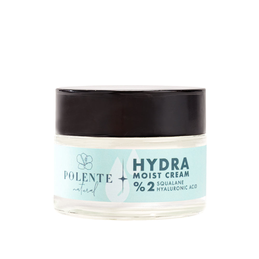 HYDRA MOIST CREAM - Hyalüronik Asit &amp; Skualen İçeren Nemlendirici Krem (50 ml)