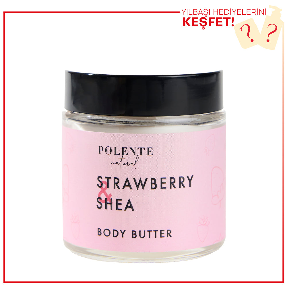 Strawberry &amp;amp; Shea Body Butter / Intensive Body Moisturizer