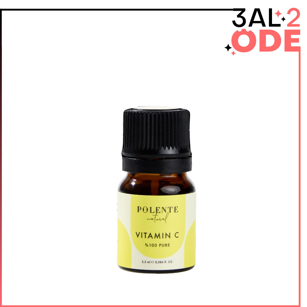 %100 PURE VİTAMİN C- Leke Karşıtı %100 Saf C Vitamini (2,5 ml)