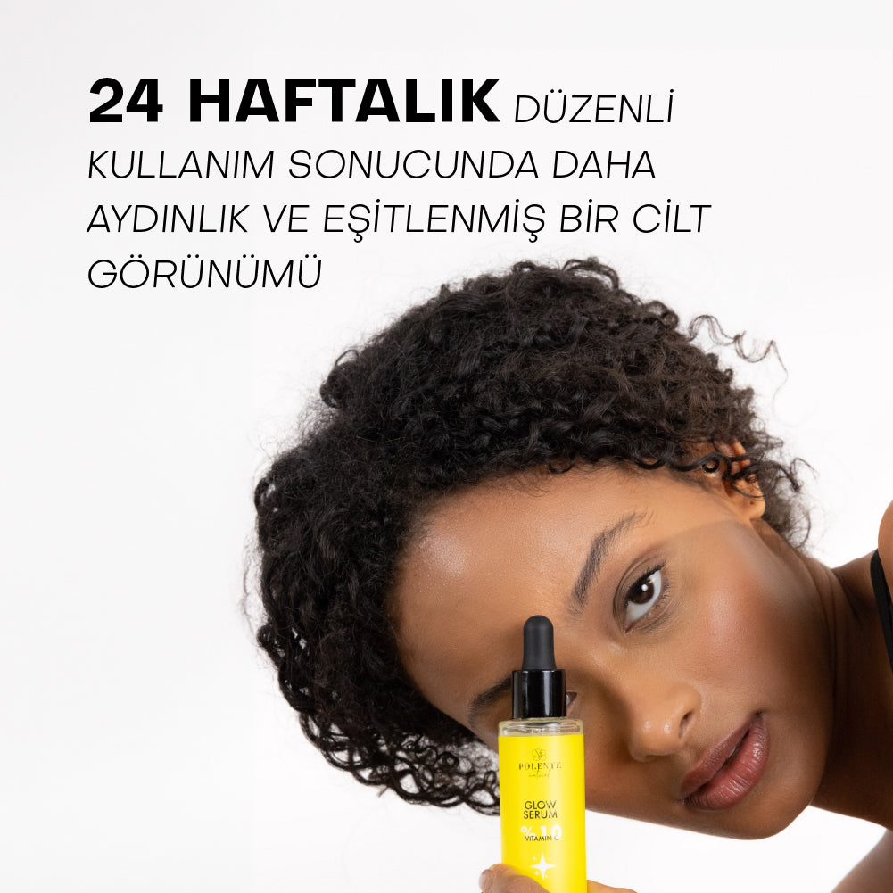 GLOW SERUM %10 C Vitamini İçeren Aydınlatıcı Leke Serumu (30 ml)