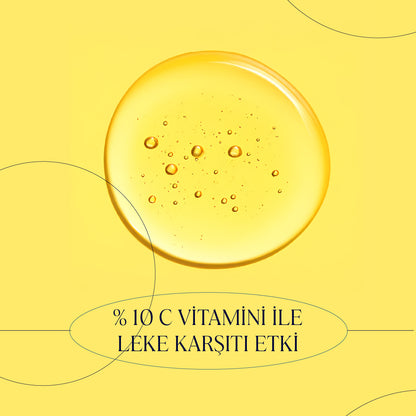 GLOW SERUM %10 C Vitamini İçeren Aydınlatıcı Leke Serumu (30 ml)