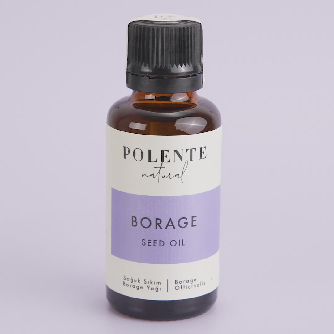 Borage (Hodan) Yağı - Soğuk Sıkım (30 ml)